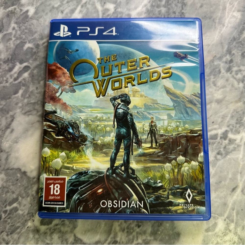 Play Station 4 PS4 The Outer Worlds Game
